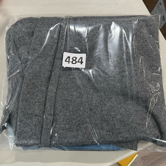 J. McLaughlin Wool Blend Size 6 Trousers Speckled Gray Straight Leg Stretch Pant - Picture 10 of 12